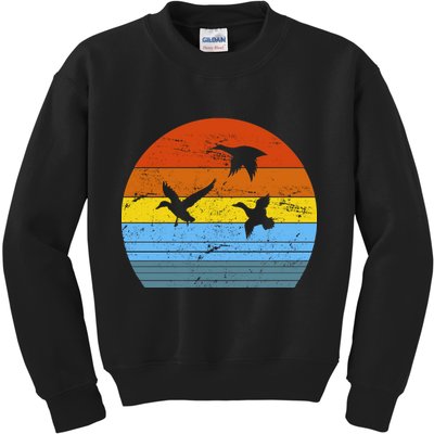 Distressed Duck Hunting Kids Sweatshirt