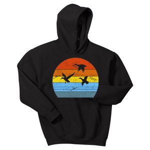 Distressed Duck Hunting Kids Hoodie