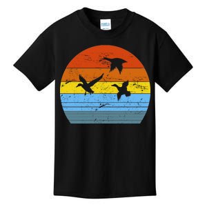 Distressed Duck Hunting Kids T-Shirt