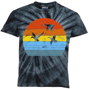 Distressed Duck Hunting Kids Tie-Dye T-Shirt