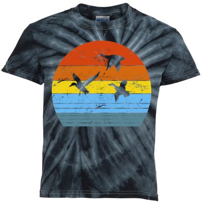 Distressed Duck Hunting Kids Tie-Dye T-Shirt