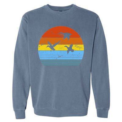 Distressed Duck Hunting Garment-Dyed Sweatshirt