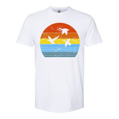 Distressed Duck Hunting Softstyle CVC T-Shirt