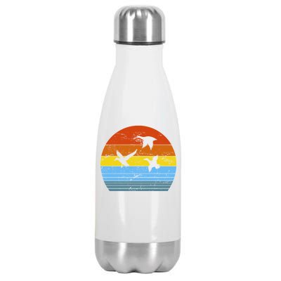 Distressed Duck Hunting Stainless Steel Insulated Water Bottle