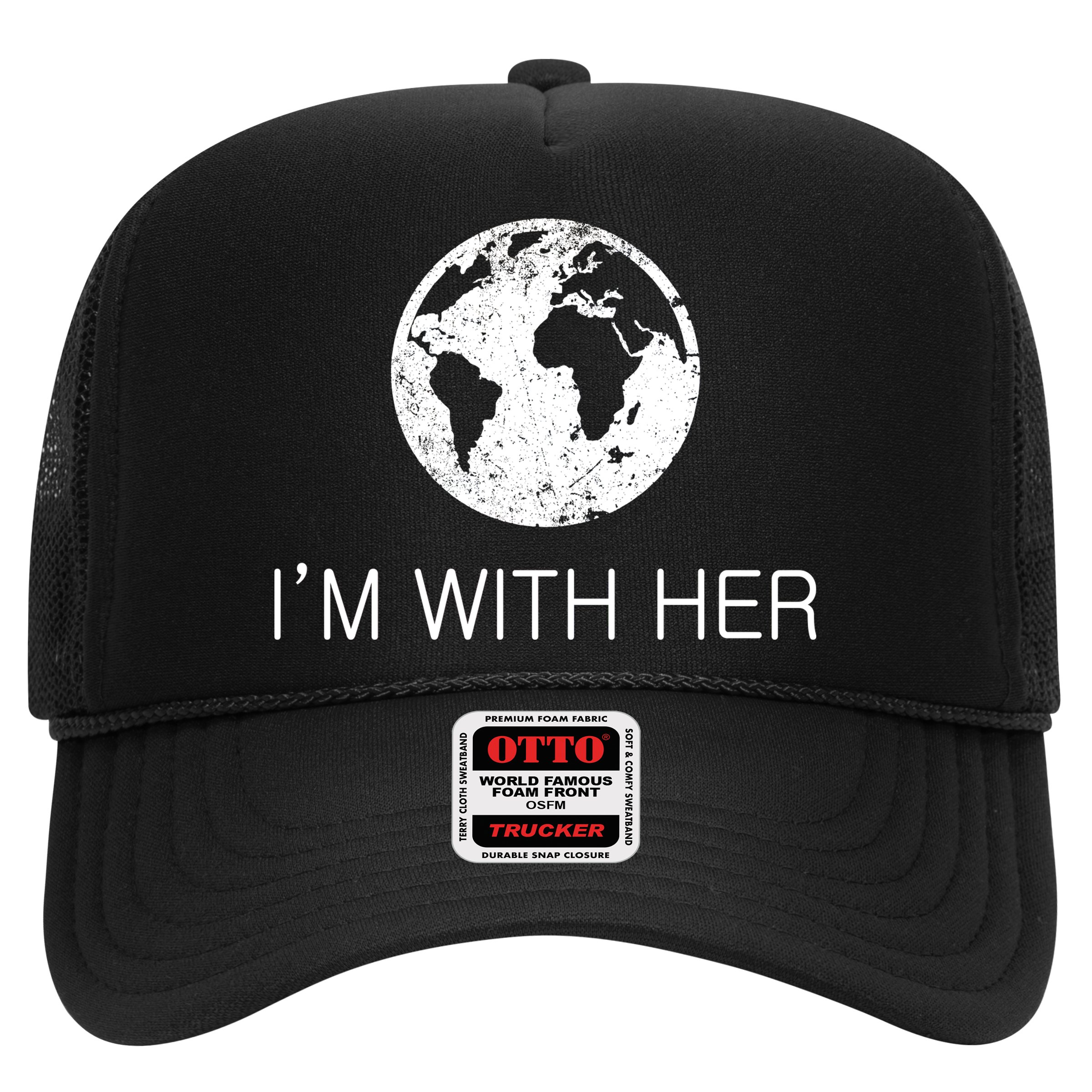 Distressed Earth Day I'm With Her Science March Hat