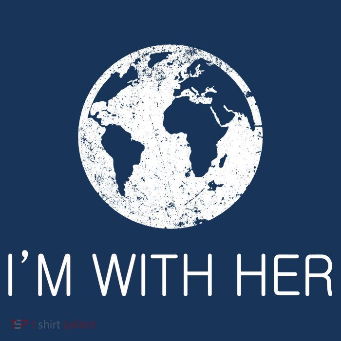 Distressed Earth Day I'm With Her Science March 16 in Basic Backpack