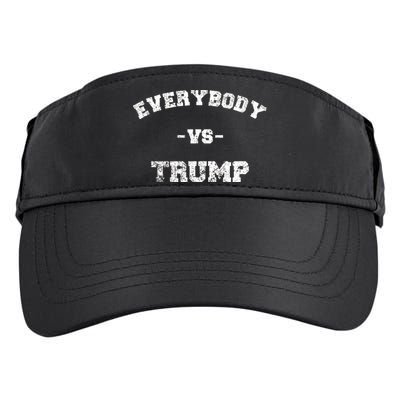 Distressed Everybody VS Trump Adult Drive Performance Visor