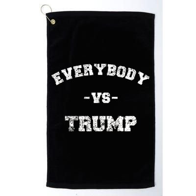 Distressed Everybody VS Trump Golf Towel