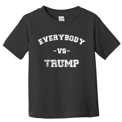 Distressed Everybody VS Trump Toddler T-Shirt