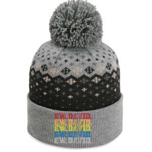 Distressed Ew, David The Baniff Cuffed Pom Beanie