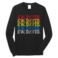 Distressed Ew, David Long Sleeve Shirt