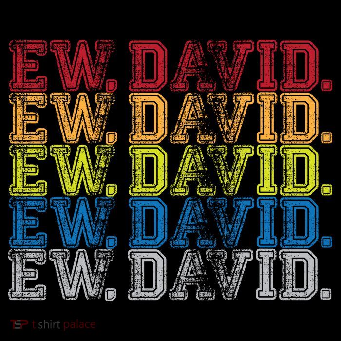 Distressed Ew, David Toddler T-Shirt