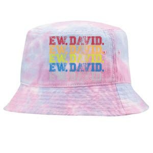 Distressed Ew, David Tie-Dyed Bucket Hat