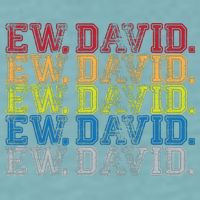 Distressed Ew, David Sueded Cloud Jersey T-Shirt