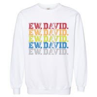 Distressed Ew, David Garment-Dyed Sweatshirt