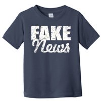 Distressed Fake News Logo Toddler T-Shirt