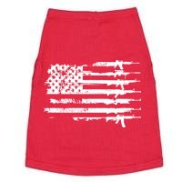 Distressed Gun Riffle US Flag Doggie Tank