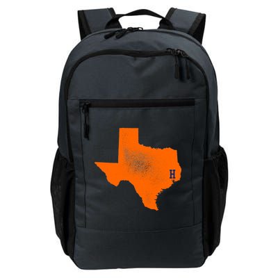 Distressed Houston Texas Baseball Fan Daily Commute Backpack