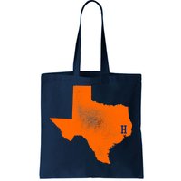 Distressed Houston Texas Baseball Fan Tote Bag