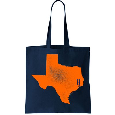 Distressed Houston Texas Baseball Fan Tote Bag