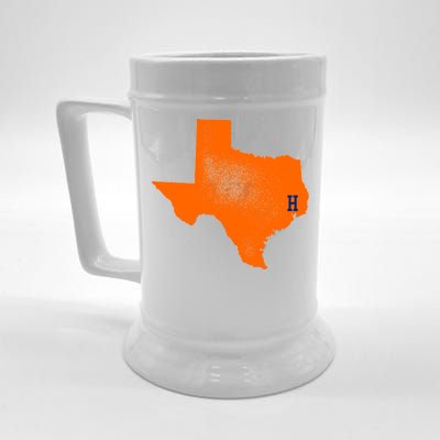 Distressed Houston Texas Baseball Fan Beer Stein