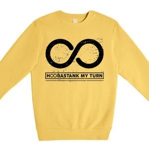 Distressed Infinity Hoobastank My Turn  Premium Crewneck Sweatshirt