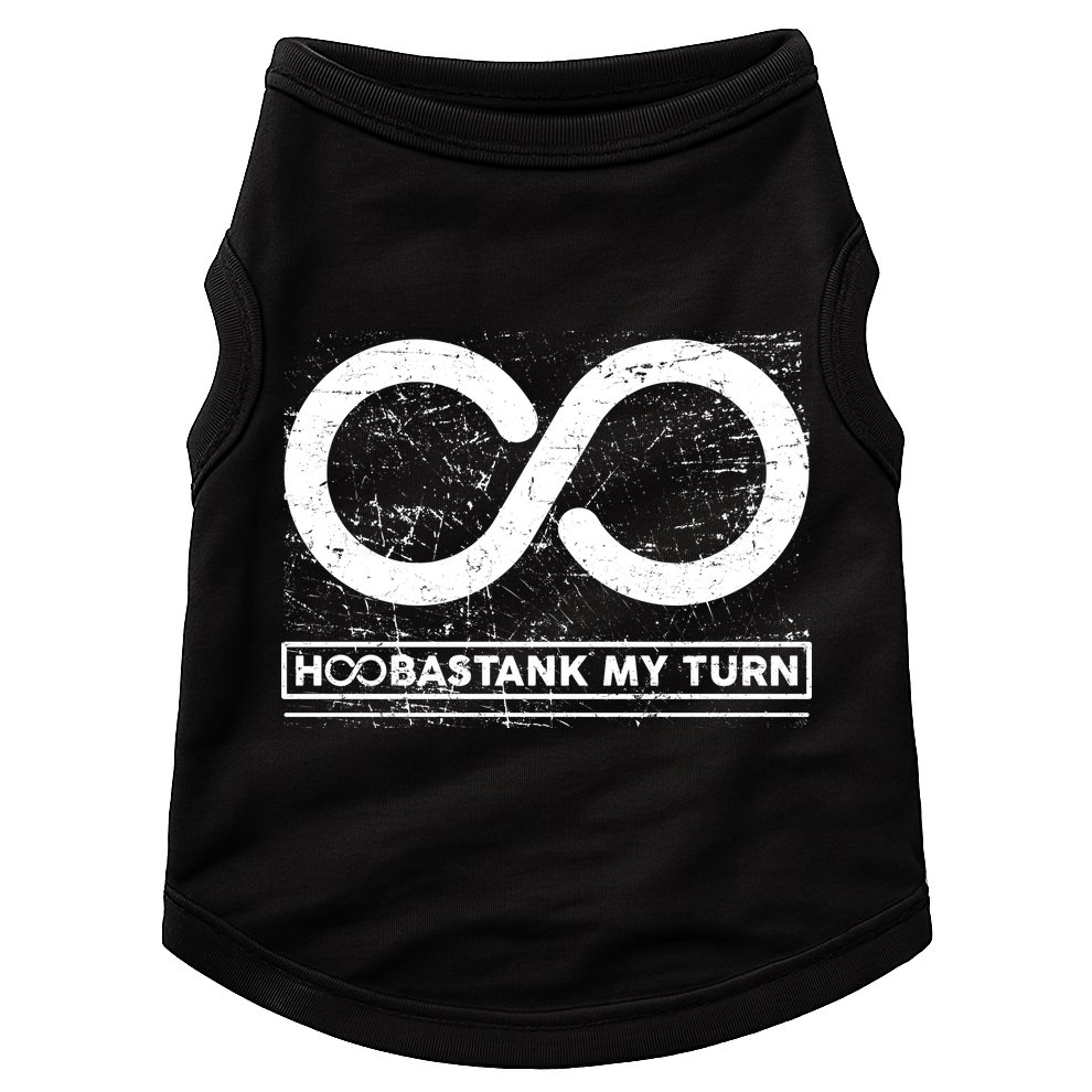 Distressed Infinity Hoobastank My Turn  Doggie Tank