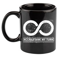 Distressed Infinity Hoobastank My Turn  11oz C Handle Ceramic Mug