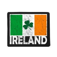 Distressed Ireland Vintage Flag Mousepad