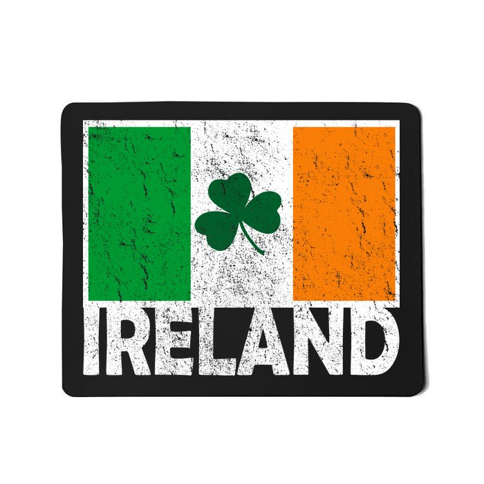 Distressed Ireland Vintage Flag Mousepad