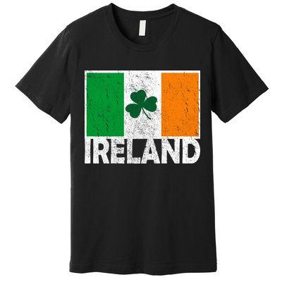Distressed Ireland Vintage Flag Premium T-Shirt