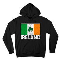 Distressed Ireland Vintage Flag Tall Hoodie