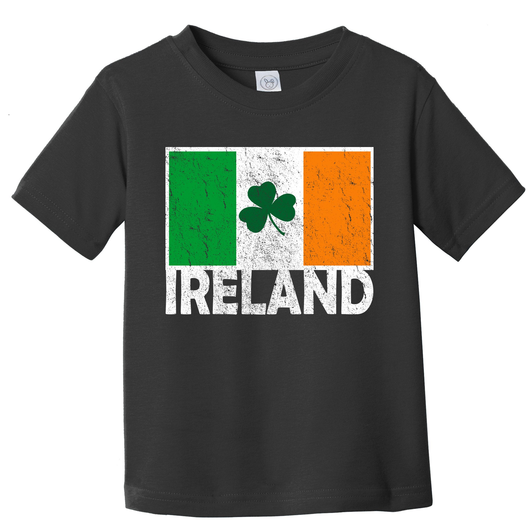 Distressed Ireland Vintage Flag Toddler T-Shirt