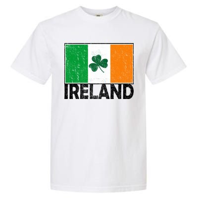 Distressed Ireland Vintage Flag Garment-Dyed Heavyweight T-Shirt