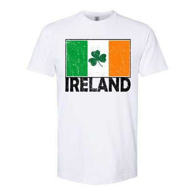 Distressed Ireland Vintage Flag Softstyle® CVC T-Shirt