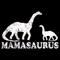 Distressed Mamasaurus Mom Mama Mother Dinosaur Impact Tech Backpack
