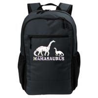 Distressed Mamasaurus Mom Mama Mother Dinosaur Daily Commute Backpack