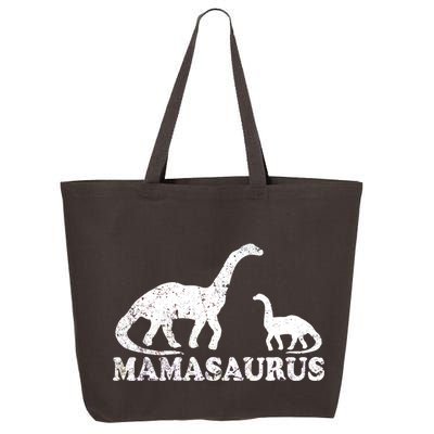 Distressed Mamasaurus Mom Mama Mother Dinosaur 25L Jumbo Tote