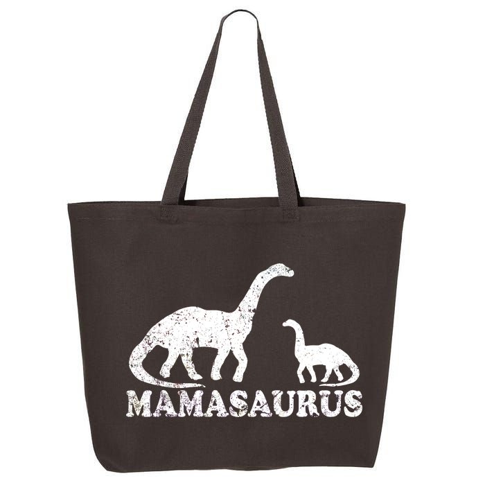 Distressed Mamasaurus Mom Mama Mother Dinosaur 25L Jumbo Tote