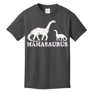 Distressed Mamasaurus Mom Mama Mother Dinosaur Kids T-Shirt