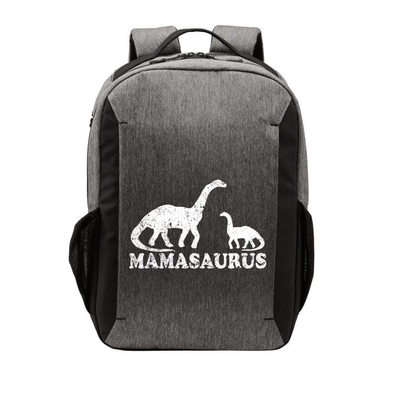 Distressed Mamasaurus Mom Mama Mother Dinosaur Vector Backpack