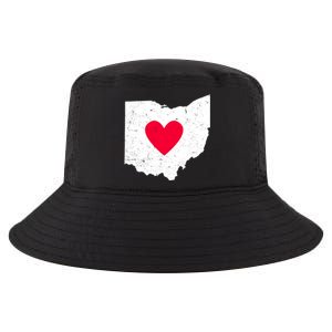 Distressed Ohio State Love Cool Comfort Performance Bucket Hat