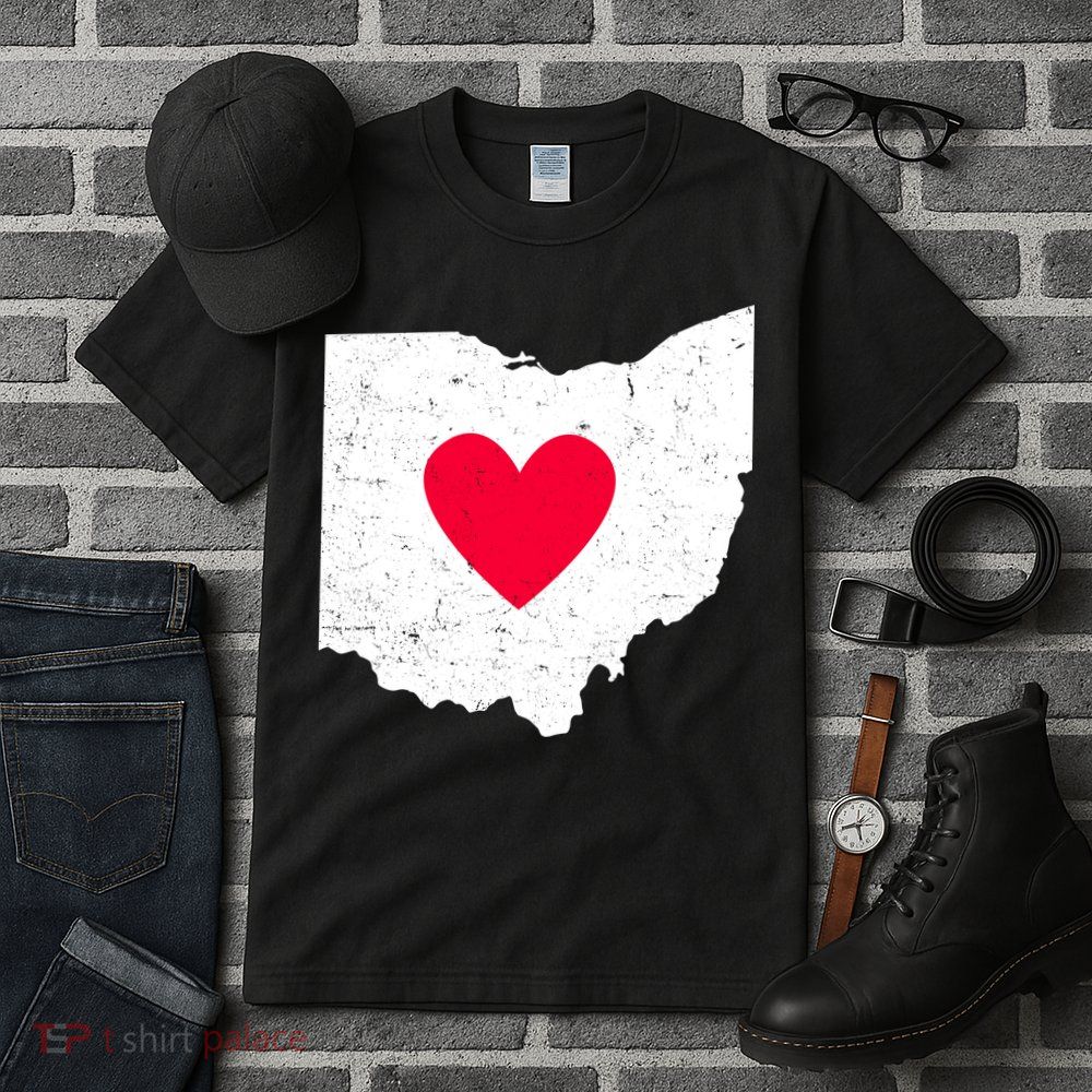 Distressed Ohio State Love Tall T-Shirt