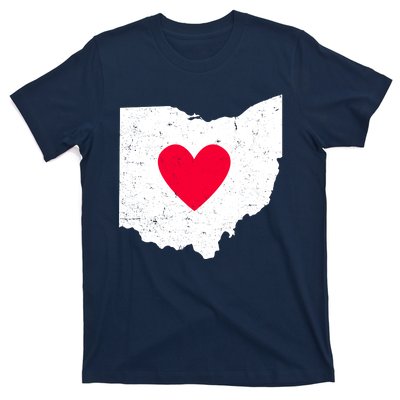 Distressed Ohio State Love T-Shirt