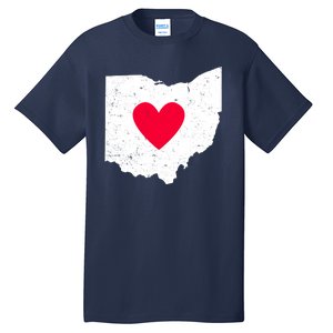 Distressed Ohio State Love Tall T-Shirt