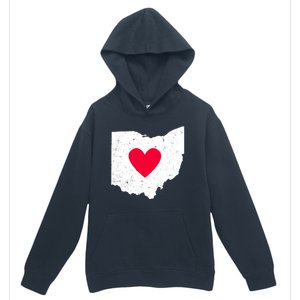 Distressed Ohio State Love Urban Pullover Hoodie