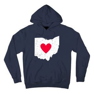 Distressed Ohio State Love Tall Hoodie