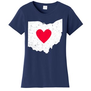 Distressed Ohio State Love Women's T-Shirt