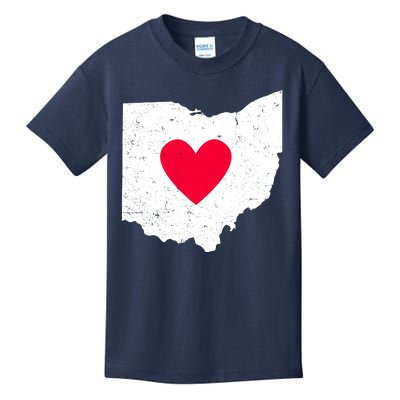 Distressed Ohio State Love Kids T-Shirt