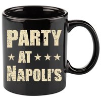 Distressed Party at Napoli's 11oz C Handle Ceramic Mug